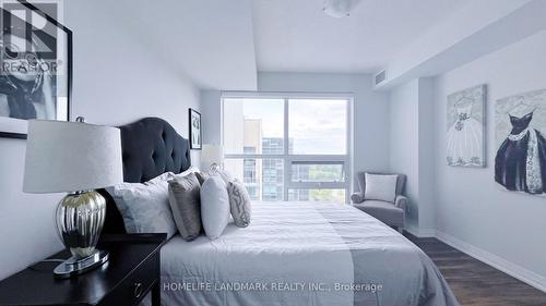 1710 - 30 Meadowglen Place, Toronto (Woburn), ON - Indoor Photo Showing Bedroom