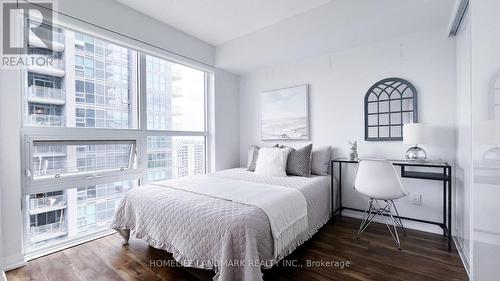 1710 - 30 Meadowglen Place, Toronto (Woburn), ON - Indoor Photo Showing Bedroom