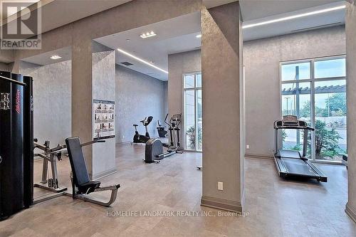 1710 - 30 Meadowglen Place, Toronto (Woburn), ON - Indoor Photo Showing Gym Room