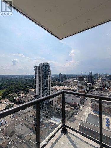 2309 - 55 Duke Street W, Kitchener, ON - Outdoor With Balcony With View