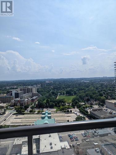 2309 - 55 Duke Street W, Kitchener, ON - Outdoor With Balcony With View