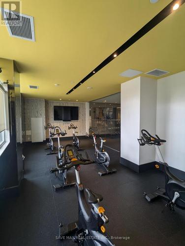 2309 - 55 Duke Street W, Kitchener, ON - Indoor Photo Showing Gym Room