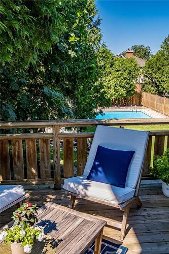 58 Hillcrest Avenue, Hamilton, ON - Outdoor With In Ground Pool With Deck Patio Veranda