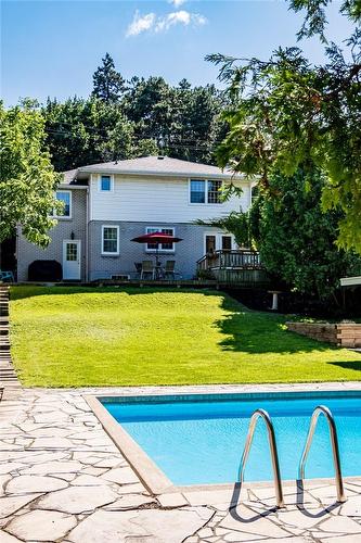 58 Hillcrest Avenue, Hamilton, ON - Outdoor With In Ground Pool