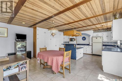 Meridian Road Brown Acreage, Colonsay Rm No. 342, SK - Indoor Photo Showing Kitchen With Double Sink