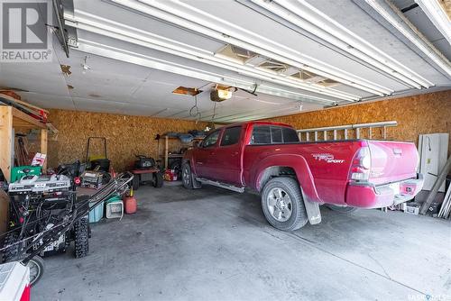 Meridian Road Brown Acreage, Colonsay Rm No. 342, SK - Indoor Photo Showing Garage