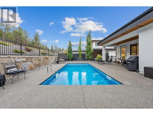 9443 Ledgestone Road, Lake Country, BC - Outdoor With In Ground Pool