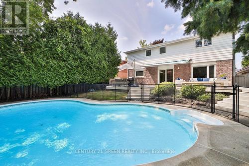 25 Ferrah Street, Markham (Unionville), ON - Outdoor With In Ground Pool With Deck Patio Veranda With Backyard