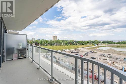 608 - 220 Missinnihe Way, Mississauga (Port Credit), ON - Outdoor With Balcony With View With Exterior