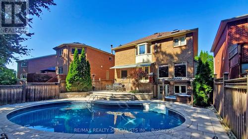 6124 Hardesty Crescent, Mississauga (East Credit), ON - Outdoor With In Ground Pool With Deck Patio Veranda