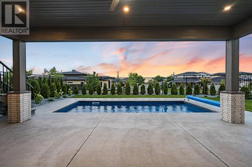 4956 Bucktail Lane, Kelowna, BC - Outdoor With In Ground Pool