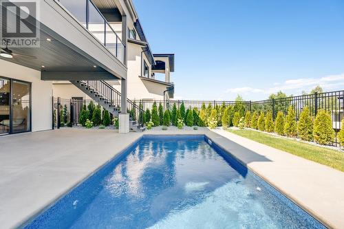 4956 Bucktail Lane, Kelowna, BC - Outdoor With In Ground Pool