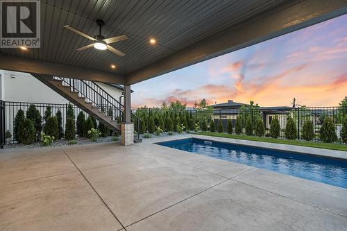 4956 Bucktail Lane, Kelowna, BC - Outdoor With In Ground Pool