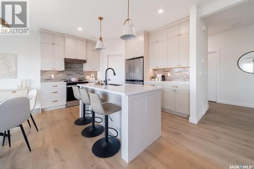 151 Doran Way, Saskatoon, SK - Indoor Photo Showing Kitchen With Upgraded Kitchen