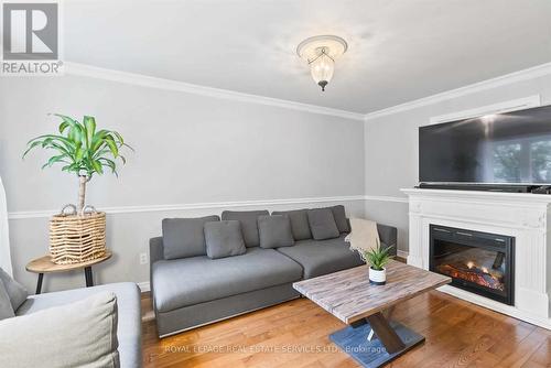 30 Main Street, Milton (Campbellville), ON - Indoor Photo Showing Living Room With Fireplace