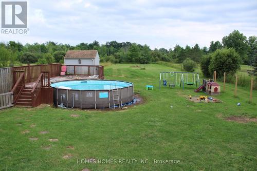 5183 Sherkston Road, Port Colborne (Sherkston), ON - Outdoor With Above Ground Pool With Backyard