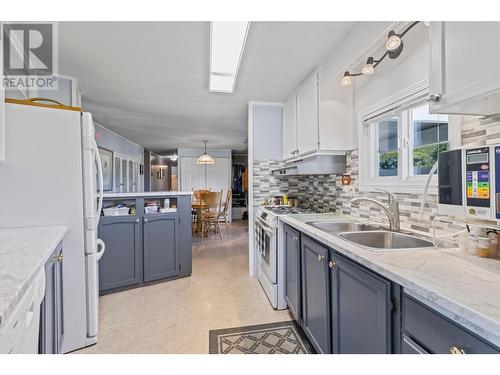 6150 Trans Canada Highway, Chase, BC - Indoor Photo Showing Kitchen With Double Sink