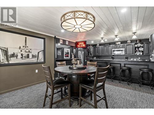 2449 Waverly Place, Blind Bay, BC - Indoor Photo Showing Dining Room