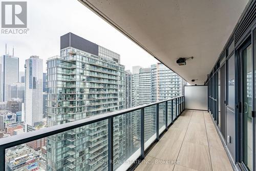 4302 - 38 Widmer Street, Toronto (Waterfront Communities), ON - Outdoor With Balcony With Exterior