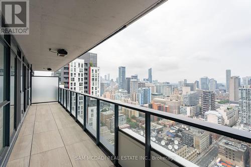 4302 - 38 Widmer Street, Toronto (Waterfront Communities), ON - Outdoor With Balcony With View With Exterior