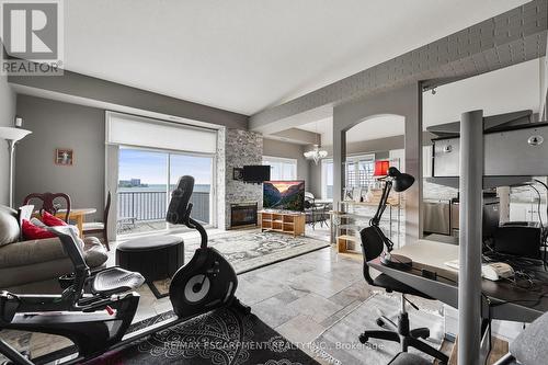 491-493 Dewitt Road, Hamilton (Lakeshore), ON - Indoor Photo Showing Gym Room