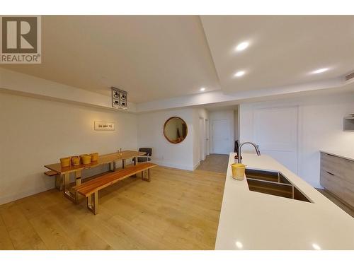 131 Harbourfront Drive Ne Unit# 402, Salmon Arm, BC - Indoor Photo Showing Kitchen With Double Sink