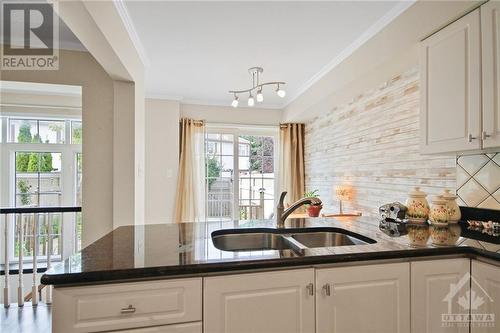 105 Rustwood Private, Ottawa, ON - Indoor Photo Showing Kitchen With Double Sink