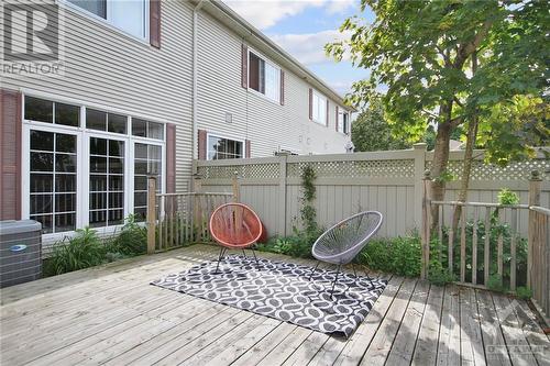 105 Rustwood Private, Ottawa, ON - Outdoor With Deck Patio Veranda With Exterior