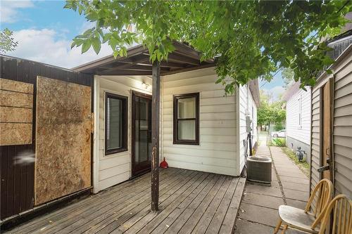 762 Pritchard Avenue, Winnipeg, MB - Outdoor With Deck Patio Veranda With Exterior