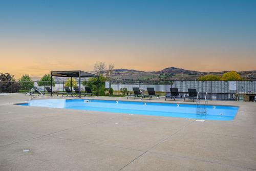 121-8000 Highland Road, Vernon, BC - Outdoor With In Ground Pool With View