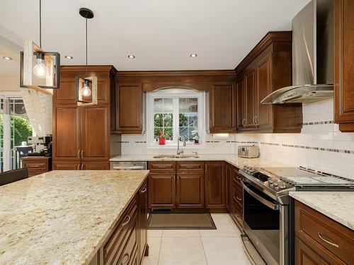 Kitchen - 3475 Rue De Lausanne, Terrebonne (Terrebonne), QC - Indoor Photo Showing Kitchen With Double Sink