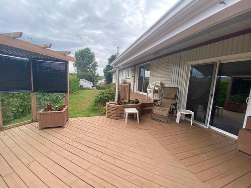 Terrasse - 10 Rue Gagné, Saint-Hubert-De-Rivière-Du-Loup, QC - Outdoor With Deck Patio Veranda With Exterior