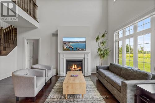 13 Wellers Way, Quinte West, ON - Indoor Photo Showing Living Room With Fireplace