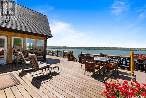 470 Lake Road, Echo Lake, SK - Outdoor With Body Of Water With Deck Patio Veranda