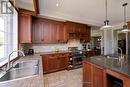 293138 8Th Line, Amaranth, ON  - Indoor Photo Showing Kitchen With Double Sink 