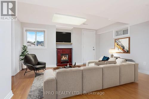 177 Sunny Meadow Boulevard, Brampton (Sandringham-Wellington), ON - Indoor Photo Showing Living Room With Fireplace