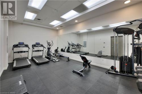 257 Hemlock Street Unit# 415, Waterloo, ON - Indoor Photo Showing Gym Room