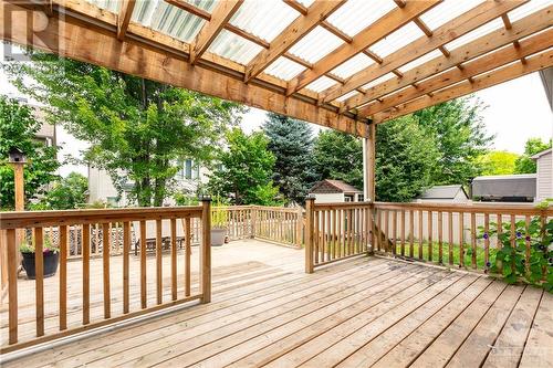 110 Hollowbrook Drive, Ottawa, ON - Outdoor With Deck Patio Veranda With Exterior