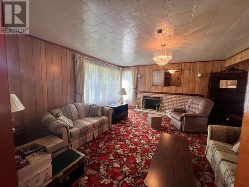 89 Conception Bay Highway, South River, NL - Indoor Photo Showing Living Room With Fireplace