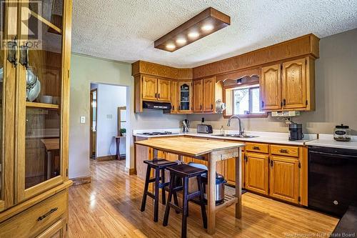 1082 Mcleod Hill Road, Mcleod Hill, NB - Indoor Photo Showing Kitchen With Double Sink