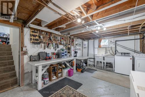 22756 Komoka Road, Middlesex Centre (Komoka), ON - Indoor Photo Showing Basement