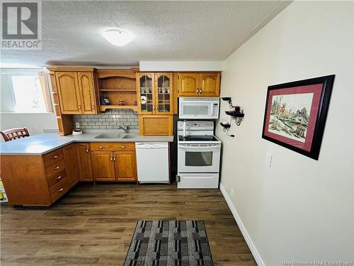 120 Strong Street, Woodstock, NB - Indoor Photo Showing Kitchen With Double Sink