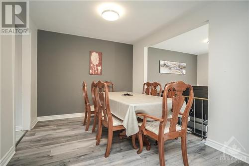 1821 Walkley Road Unit#8, Ottawa, ON - Indoor Photo Showing Dining Room