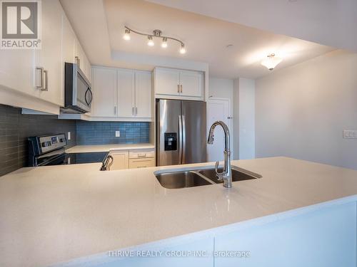 1705 - 505 Talbot Street, London, ON - Indoor Photo Showing Kitchen With Double Sink With Upgraded Kitchen