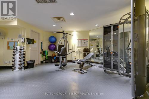 Exercise Room - 309 - 250 Sydenham Street, London, ON - Indoor Photo Showing Gym Room