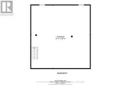 Unspoiled basement plan - 