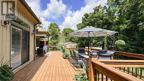 280 William Street E, North Middlesex (Parkhill), ON - Outdoor With Deck Patio Veranda With Exterior