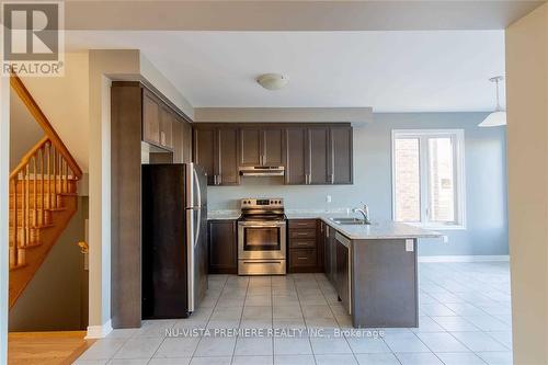 112 Chandler Terrace, Woodstock, ON - Indoor Photo Showing Kitchen With Double Sink