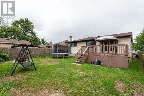 16 Ponderosa Crescent, London, ON - Outdoor With Deck Patio Veranda With Backyard With Exterior