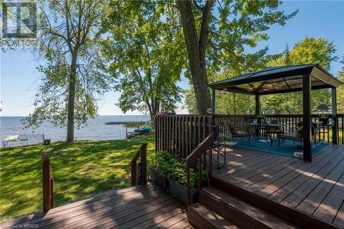 871 Jocko Point Road, North Bay, ON - Outdoor With Body Of Water With Deck Patio Veranda